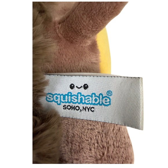 Squishable Tortoise Turtle Plush Stuffed Animal Brown Tan 12 inch - Picture 4 of 6